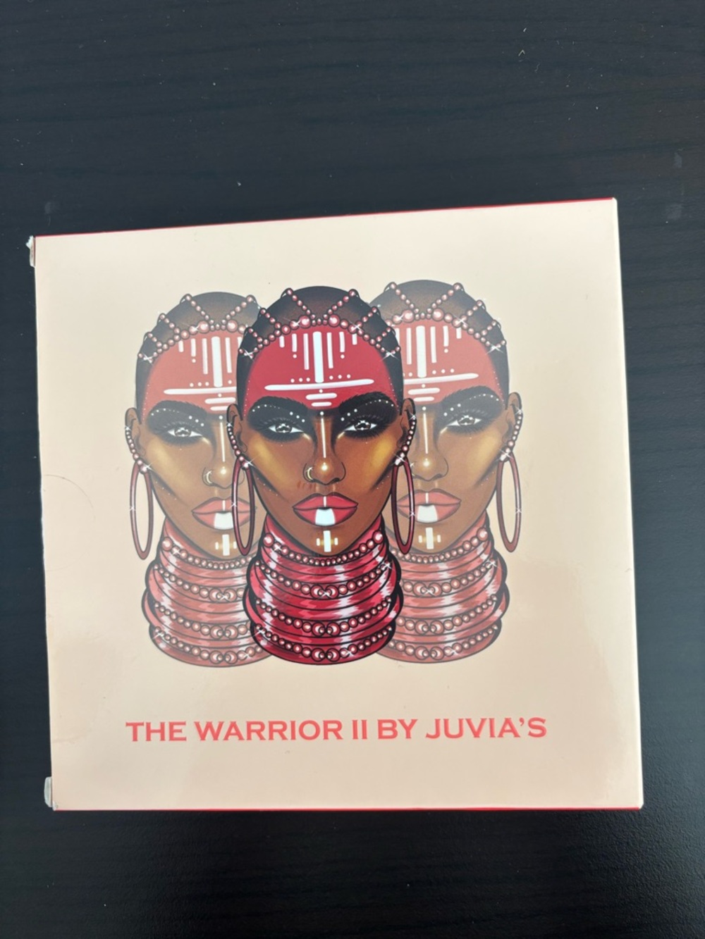 Juvia's Place Warrior II Eyeshadow Palette - Red, Pink, Gold, Brown